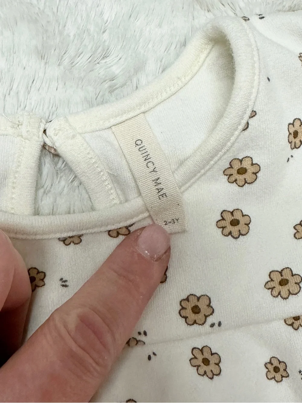 Baby Dress Quincy Mae Daisy Confetti Set with Bloomers